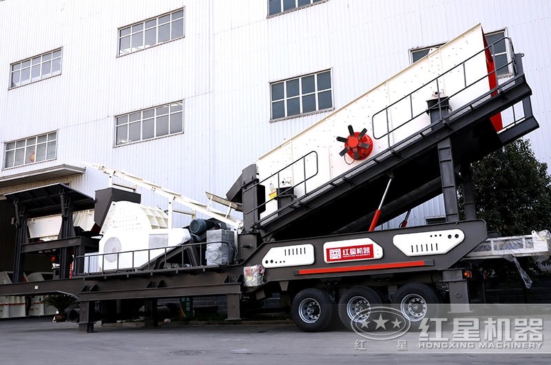 車載廢舊混凝于處理機--車載移動重錘破